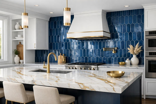 Transform Spaces with Luxurious Blue Tile Design Solutions - Zicana Boutique