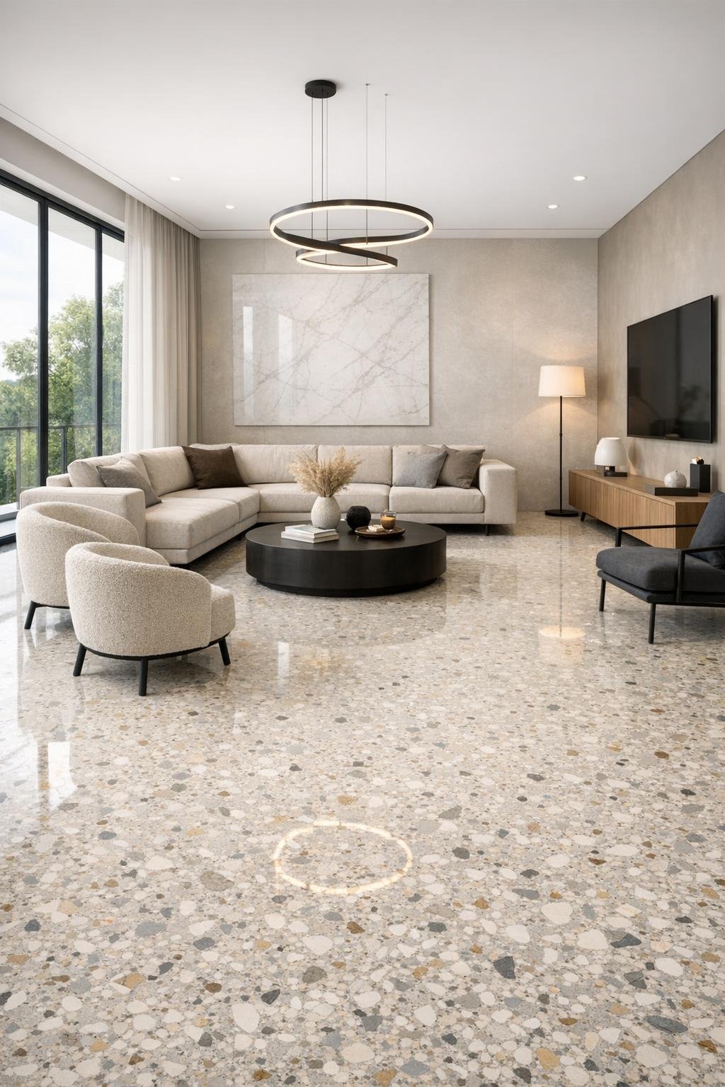 Transform Spaces with Luxurious Floor Terrazzo Tiles - Zicana Boutique