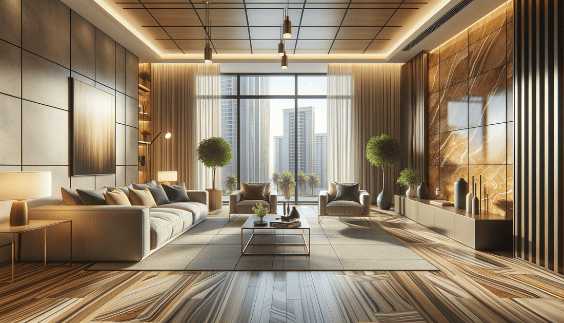 Transform Spaces with Luxurious Florim Marron Imperial Stone - Zicana Boutique