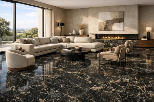 Transform Spaces with Nero Antique Level Emilgroup Stone - Zicana Boutique