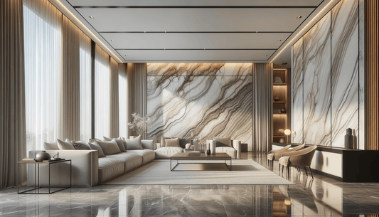 Transform Spaces with Stunning Book Match Porcelain Slabs - Zicana Boutique