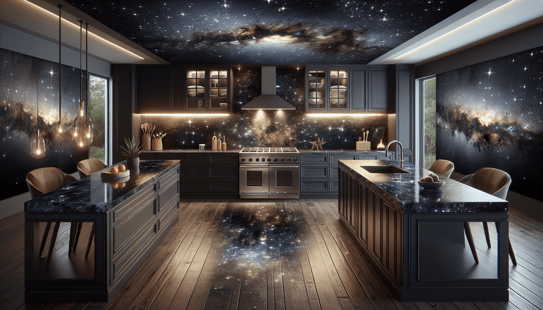 Transform Spaces with Stunning Galaxy Granite Countertops - Z Boutique by Marble Couture