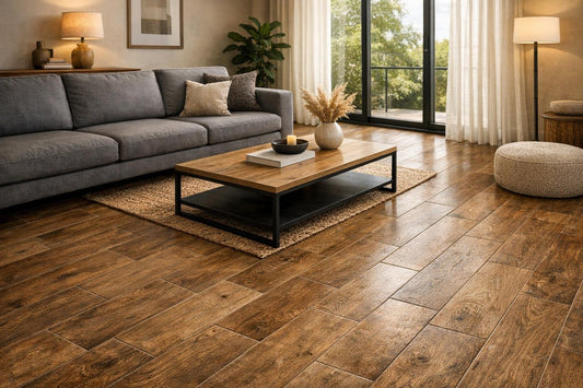 Transform Spaces with Wooden Look Ceramic Tiles - Zicana Boutique