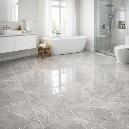 Transform Your Bathroom with Ceramic Tile Flooring Solutions - Zicana Boutique