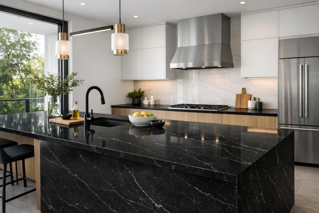 Transform Your Design with Nero Zimbabwe Neolith Elegance - Zicana Boutique