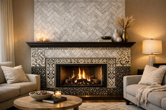 Transform Your Home: Top Tiles Fireplace Ideas Guide - Zicana Boutique