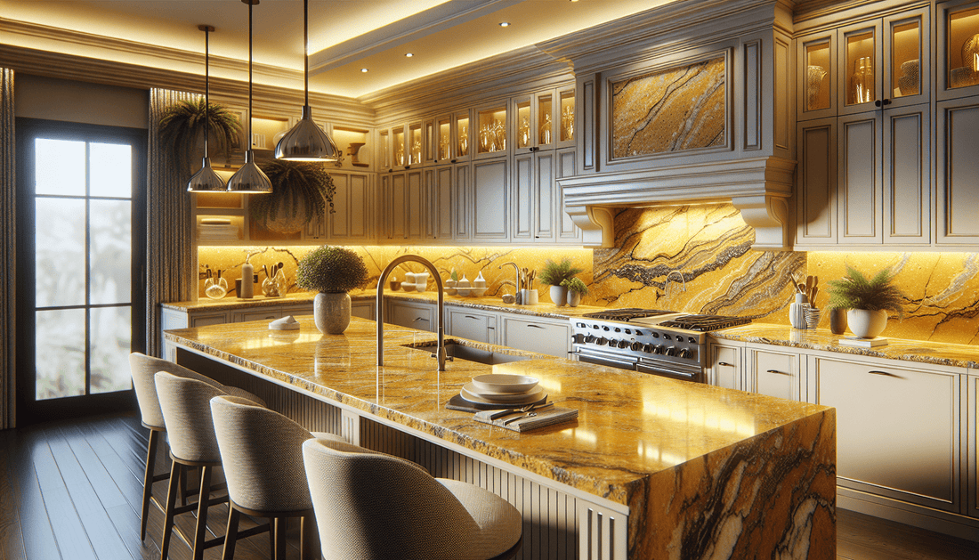 Transform Your Kitchen with Luxurious Yellow Granite Solutions - Zicana Boutique