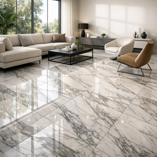 Transform Your Living Area with Stunning Floor Tiles - Zicana Boutique