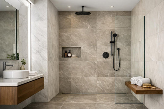 Transform Your Shower with Stunning Large Tile Solutions - Zicana Boutique