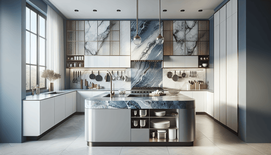 Transform Your Space: Blue Marble Countertop Solutions for Professionals - Z Boutique by Marble Couture