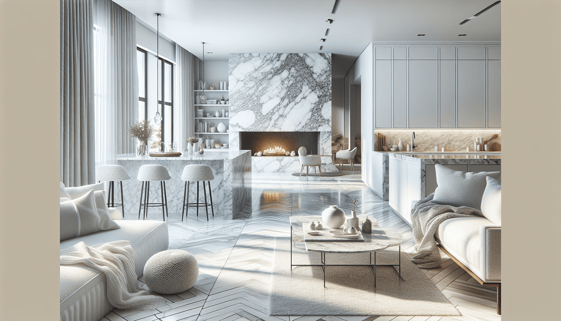 Transform Your Space: The Allure of Granite White Surfaces - Z Boutique by Marble Couture