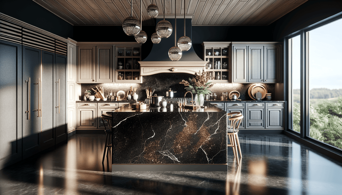 Transform Your Space: The Allure of Quartz Black Countertops - Z Boutique by Marble Couture