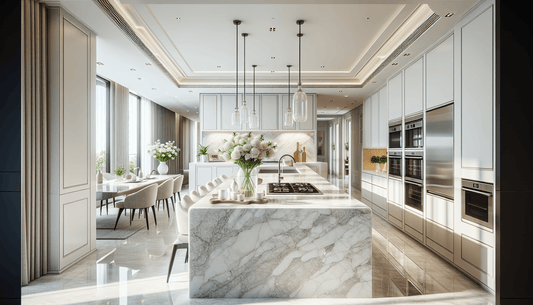 Transform Your Space: The Elegance of White Granite Countertops - Z Boutique by Marble Couture
