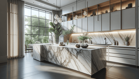 Transform Your Space: The Elegance of White Macauba Quartzite - Z Boutique by Marble Couture