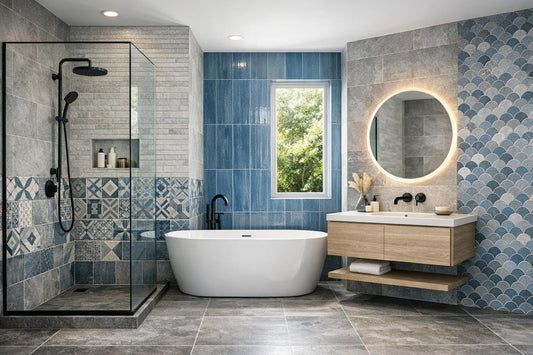 Transform Your Space: Top Bathroom Tile Trends 2023 - Zicana Boutique