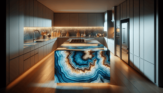 Transform Your Space with a Stunning Blue Agate Countertop - Z Boutique by Marble Couture