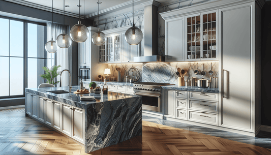 Transform Your Space with Elegant Blue Granite Kitchens - Z Boutique by Marble Couture