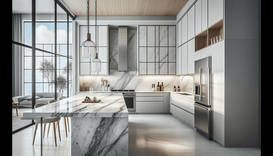 Transform Your Space with Elegant White Marble Countertops - Z Boutique by Marble Couture