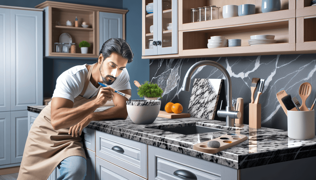 Transform Your Space with Fake Granite Countertops Paint Solutions - Zicana Boutique