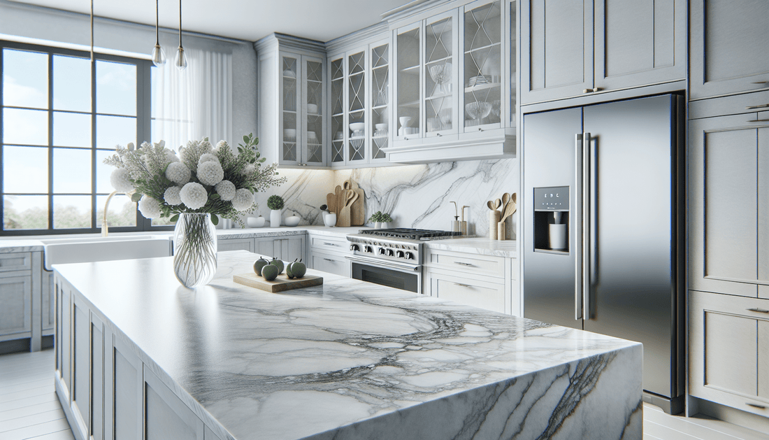 Transform Your Space with Iced White Granite Countertops - Zicana Boutique