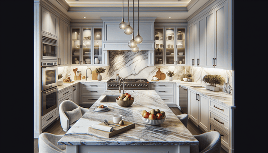 Transform Your Space with Kashmir White Granite Countertops - Z Boutique by Marble Couture