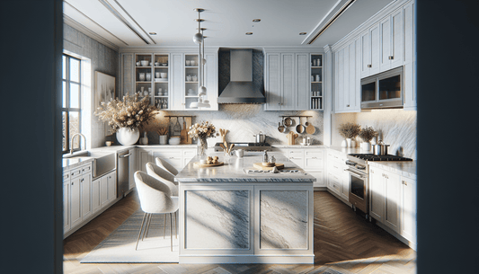 Transform Your Space with Light Grey Granite Countertops - Z Boutique by Marble Couture