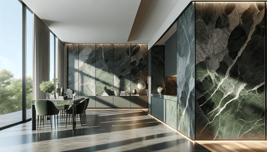 Transform Your Space with Luxurious Green Granite Slabs - Z Boutique by Marble Couture