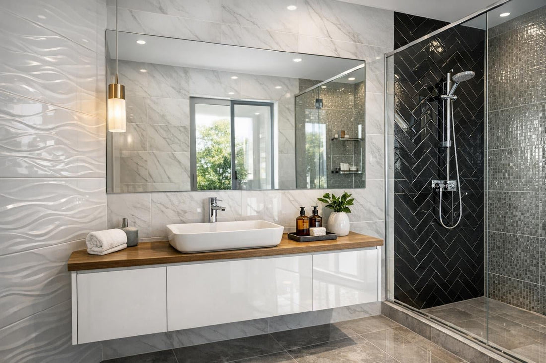 Transform Your Space with Stylish Ceramic Bathroom Tiles - Zicana Boutique