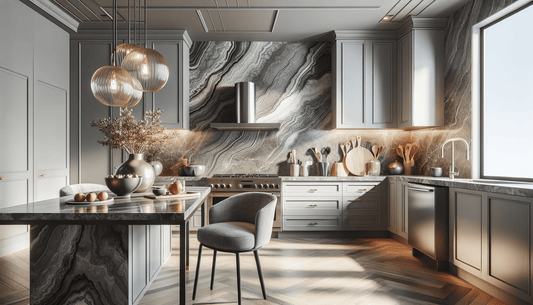 Transform Your Space with Stylish Grey Quartzite Countertops - Z Boutique by Marble Couture
