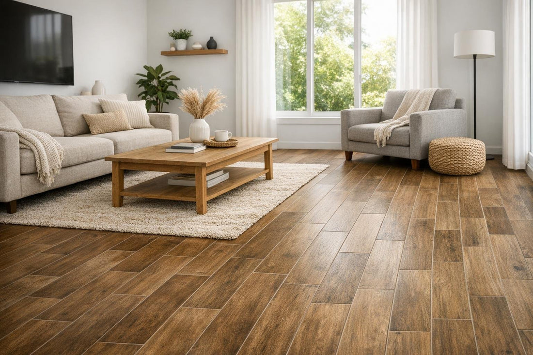 Transform Your Space with Tile Wood Look Flooring - Zicana Boutique