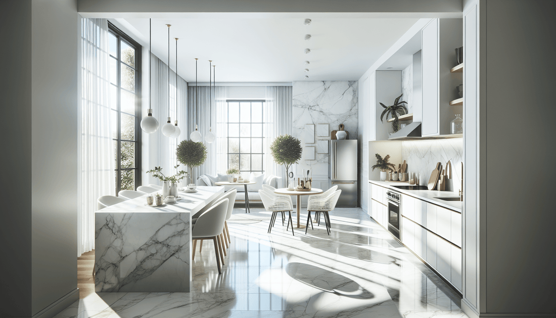 Transform Your Space with Timeless White Marble Countertops - Z Boutique by Marble Couture