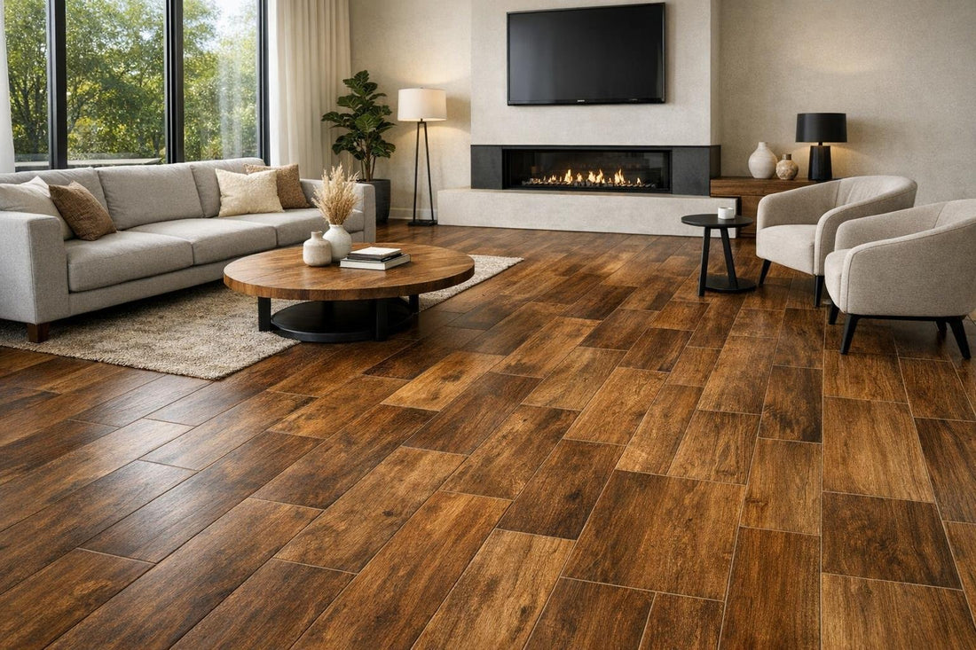 Transform Your Space with Wood Look Like Floor Tiles - Zicana Boutique