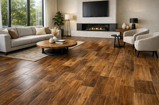 Transform Your Space with Wood Look Like Floor Tiles - Zicana Boutique