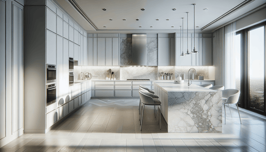 Transform Your White Kitchen with Granite Countertops - Z Boutique by Marble Couture