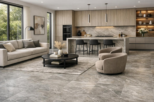 Travertino Grey Raphael Porcelain: Elegance for Professionals and Homeowners - Zicana Boutique