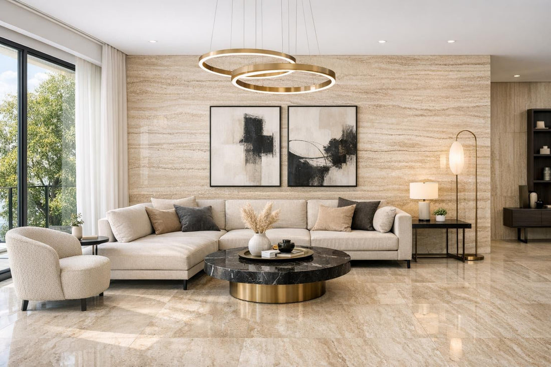 Travertino Maxfine IRIS MFG: Elegance for Luxury Spaces - Zicana Boutique
