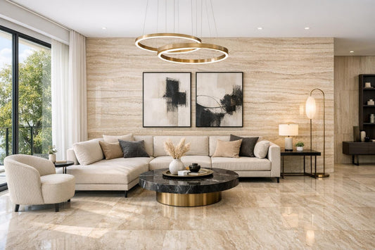 Travertino Maxfine IRIS MFG: Elegance for Luxury Spaces - Zicana Boutique