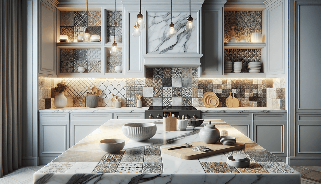 Ultimate Backsplash Ideas for Marble Countertop Perfection - Zicana Boutique