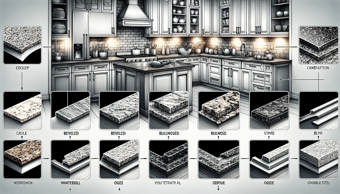 Ultimate Guide: Edging Options for Granite Countertops - Z Boutique by Marble Couture