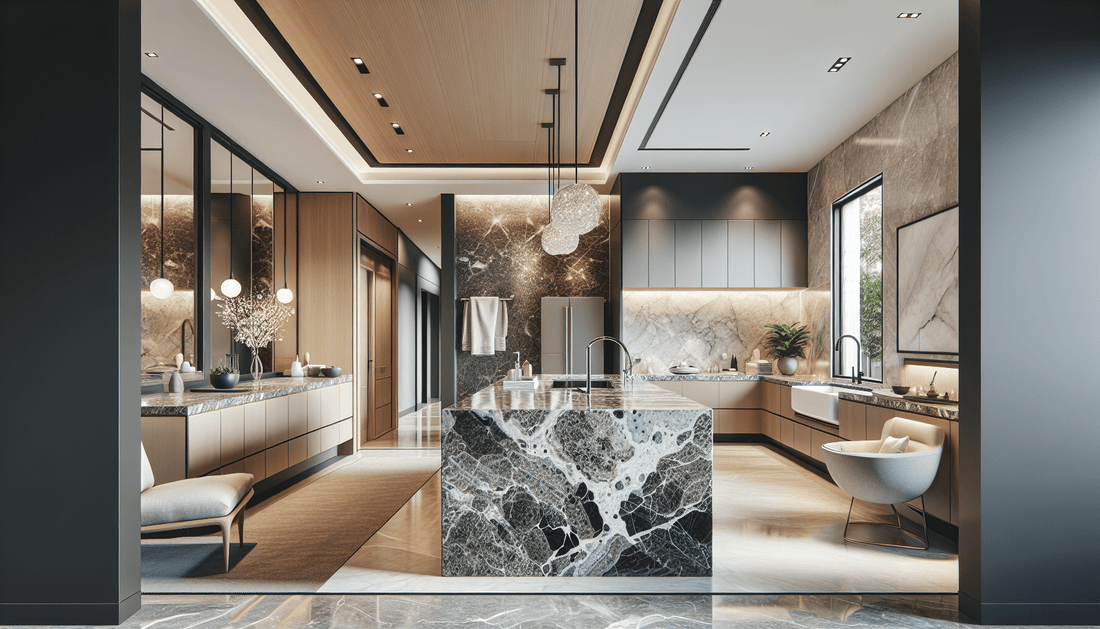 Ultimate Guide to Granite, Quartz, Marble for Home Design - Zicana Boutique