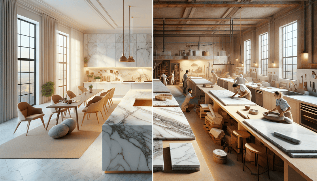 Ultimate Guide to Marble Countertop Slabs for Homes and Tradesmen - Zicana Boutique