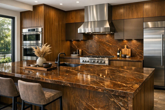Umber GV2 Dekton: Premium Stone Solutions for Professionals - Zicana Boutique