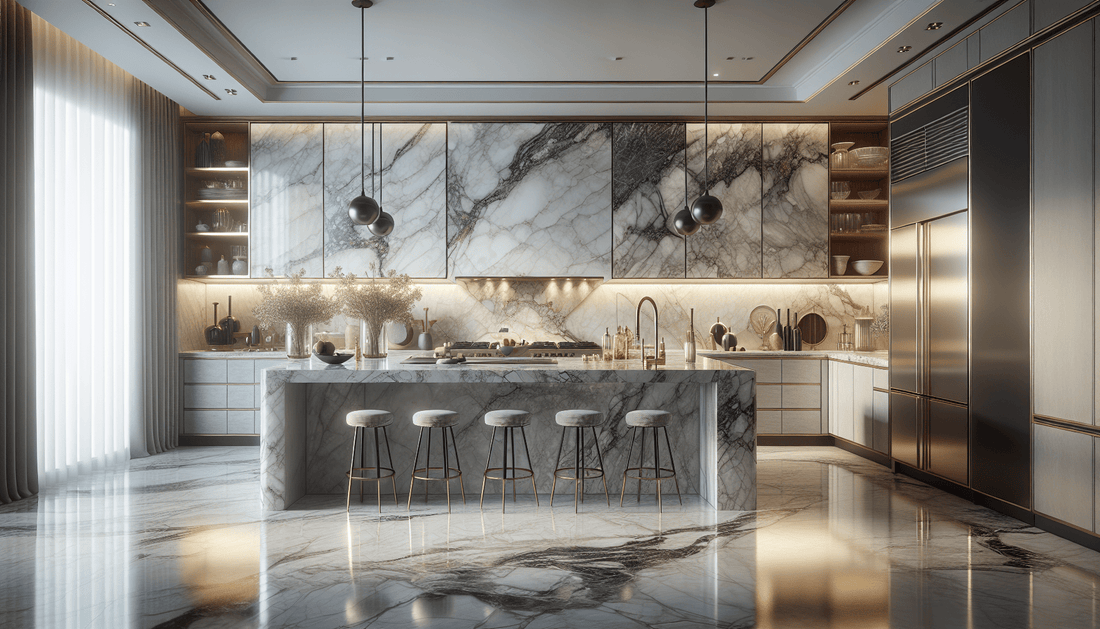 Understanding Marble Textures for Elegant Countertops and Interior Designs - Zicana Boutique