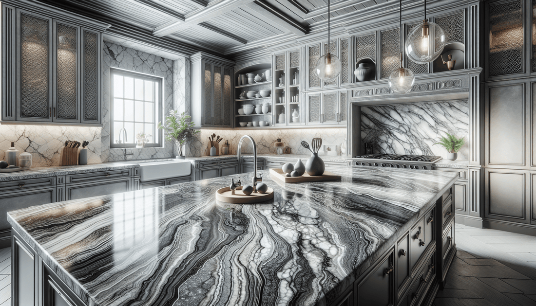 Understanding Veins in Granite Countertops for Elegant Home Design - Zicana Boutique