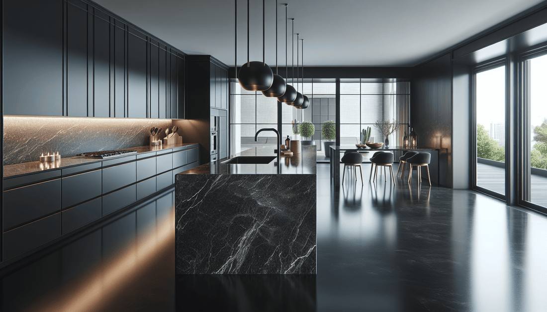 Upgrade Interiors with Elegant Black Honed Granite Solutions - Zicana Boutique