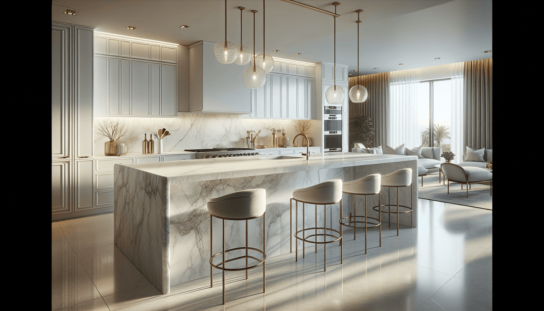 Vadara Carrara Quartz: Timeless Elegance for Luxurious Interior Designs - Z Boutique by Marble Couture