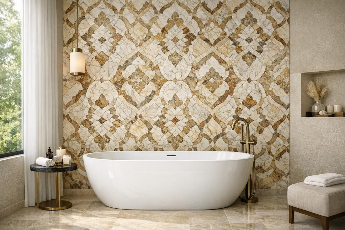 Ventella Aura Breccia Marble: Elevate Spaces with Zicana Boutique - Zicana Boutique