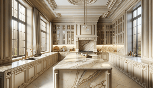 Versailles Ivory Silestone Elegance for Elevated Stone Designs - Zicana Boutique