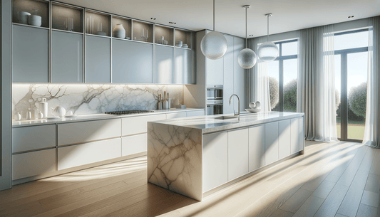 Vicostone Quartz Crystal Ice Elegance for Luxury Interiors - Zicana Boutique