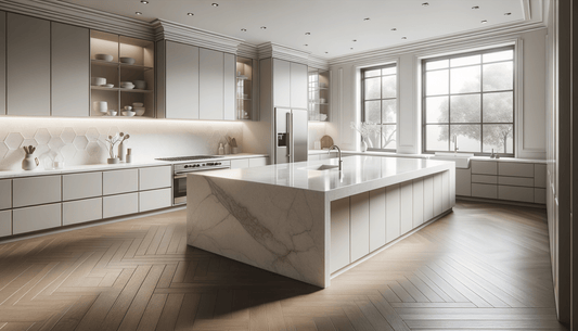 Vicostone Quartz Milky White Elegance for Timeless Interiors - Zicana Boutique